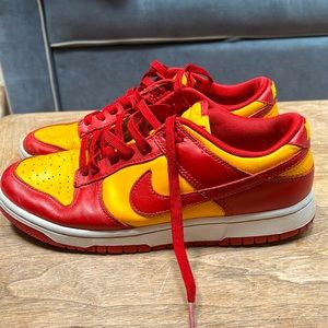 Nike Dunks Oxblood/Gold